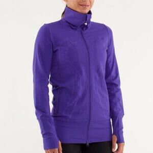 Lululemon Purple In Stride Jacket Size 4